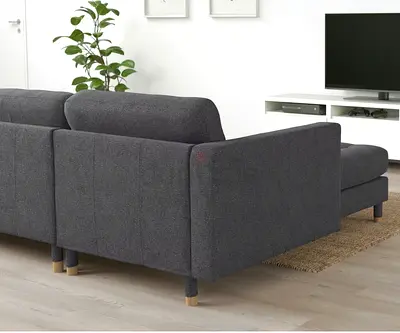 Selling IKEA Landskrona Lshape sofa dark grey