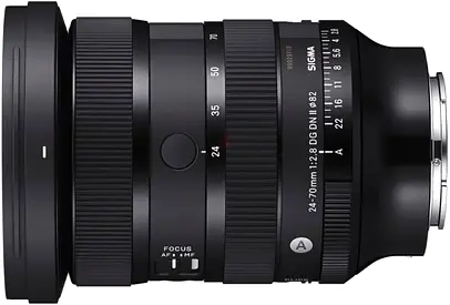 SIGMA AF 24-70MM F/2.8 DG DN II for SONY