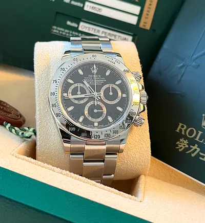 Rolex 116520, 2008 , full set, full links