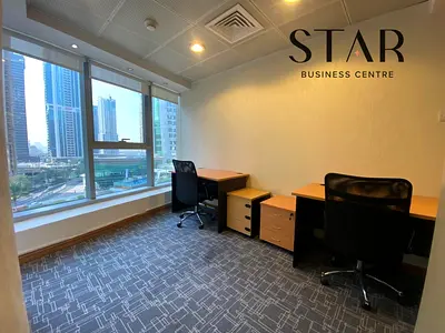 🚀 Prime JLT Private Office | Fully Furnished | Near Metro | AED 78,000/- Yearly