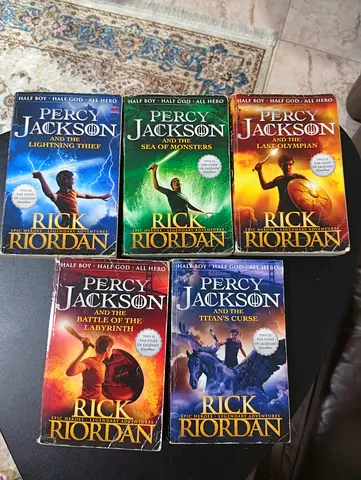 Percy Jackson Series by Rick Riordan
