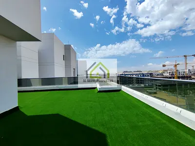 شقة من 3 غرف نوم | الخادمات والدراسة | مناظر متعددة | Al Maha Residence