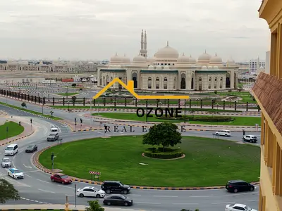 Blinding with gym and Mosque in muwailah commercial // No Cash deposit,,,, Easy payment in 6 cheques