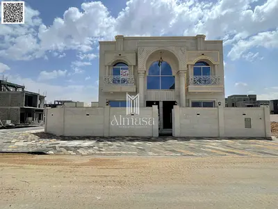 Corner 5BR Luxury Villa in Al Zahya Two Halls Premium Finishing Style!