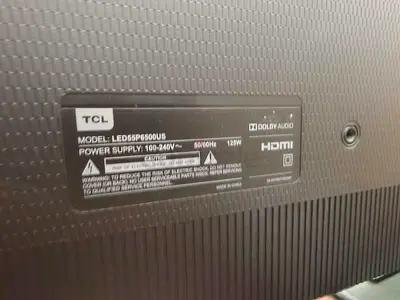 TCL 55 HD Smart TV | HDR  Dolby | Original Remote | Al Saadah