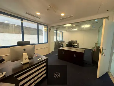 FULLY FURNISHED OFFICE | 2 CABINS | NEAR AL QIYADAH METRO