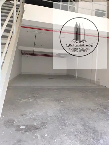 Warehouse for rent in Al Jurf Industrial Area 3, area 2000 sq ft, price 100,000 dirhams