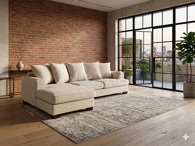 The one Kingston L Shape Sofa