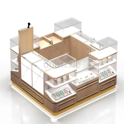 Modern Minimalist Jewelry  Watch Repair Kiosk