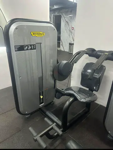 Technogym abdominal crunch machine - used, good condition