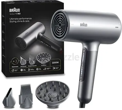 Braun Hair Dryer HD 4.3 - 2200W Performance