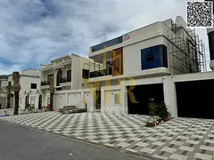 Luxury villa in Al-Aliya with a spacious and elegant design – 7 master bedrooms with a roof terrac