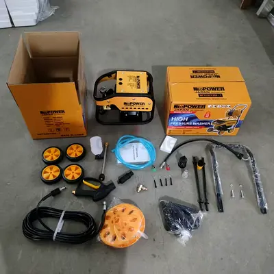 (NeoPower) High Pressure Washer With Full Accessory Kit - 4000W