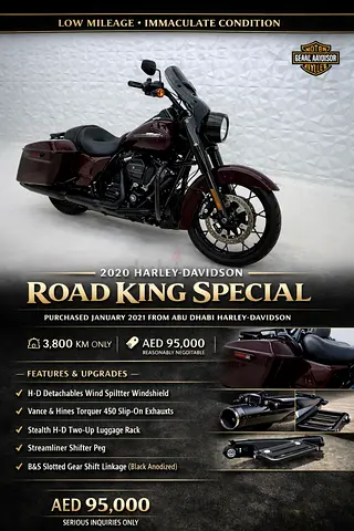 2020 Harley-Davidson Road King Special GCC