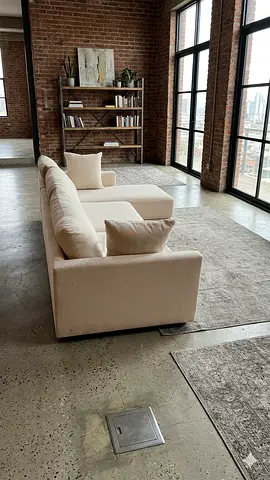 Crate Barral Gather two pieces sectional sofa