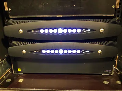 Professional Audio Amplifier System powersoft Amplifier X8 with DSP neatly used for sale