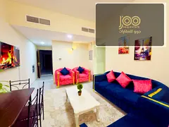 Furnished 1BR, balcony, central AC, practical