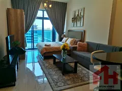 Stylish Furnished Studio with Balcony in Sydney Tower, JVC