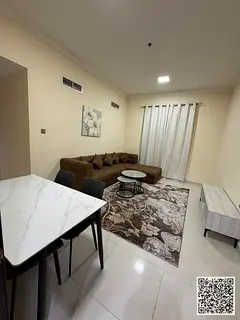 Furnished one-bedroom apartment for monthly rent in Ajman - Al Muwaihat 2, near the Ship Roundabout