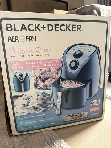 Black+Decker AeroFry Air Fryer 2.5L (Boxed)