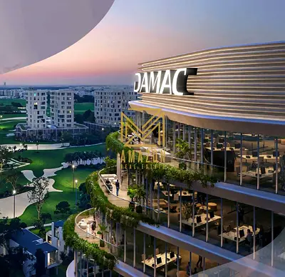 شقة بغرفة نوم واحدة | برج داماك ديستريكت A | مفروشة | إطلالات على المسبح والمارينا