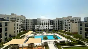 Furnished Studio with Balcony | Pool View | Azure