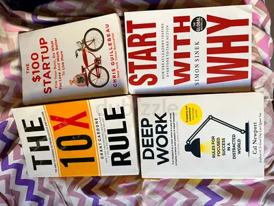 Collection of Motivational Business Books