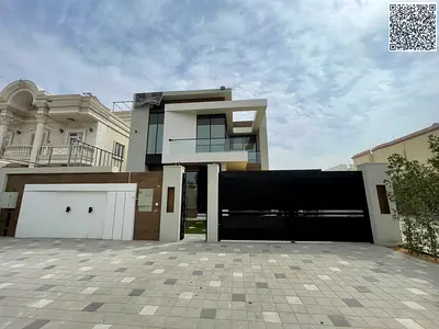 للبيع فيلا في المويهات 1،مساحه 5000 قدم  5 غرف 3450000 درهم  فيلا فسيحة في زاوية تقع في شارع وزقاق في المويحات 1، توفر خصوصية ممتازة وسهولة وصول. بنيت الفيلا على قطعة أرض