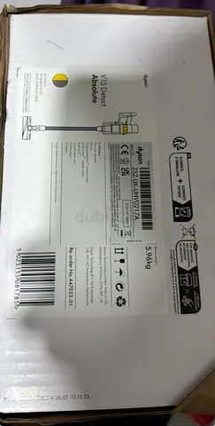 Dyson V15 Detect Absolute Vacuum Cleaner yellow Nickle UAE Spec