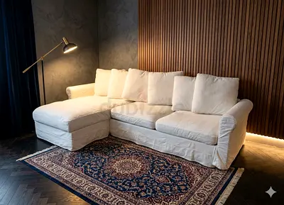 Ikea Gronlid L Shape Sofa bed with mattress