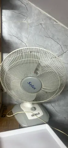 Selex table fan - used, working
