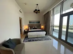 Fully Furnished Studio | Bright &amp; Airy Layout | Stunning Balcony Views