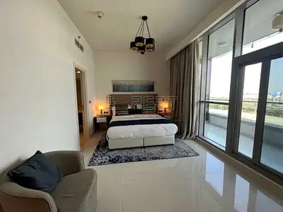 Fully Furnished Studio | Bright & Airy Layout | Stunning Balcony Views