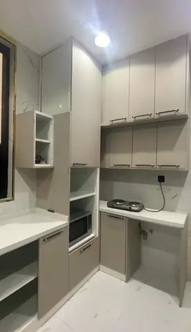 Kitchen cabinets with all accessories ( negotiable price )