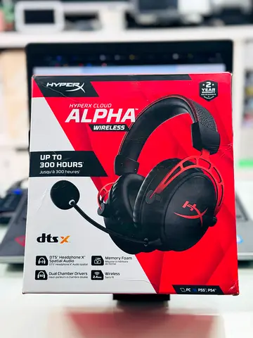 HyperX Cloud Alpha Wireless Headset - Boxed, Working