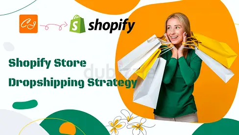 Shopify Store Setup  Dropshipping, Graphic Design, Marketing