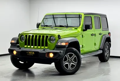 2019 Jeep Wrangler Unlimited Sport, Warranty, Full Service History, PPF, GCC