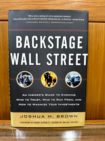 Backstage Wall Street