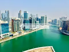 High Floor | Full Canal and Burj View | Furnished