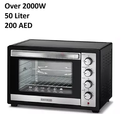 My Black  Decker 50L Electric Oven — 2000W+, barely used