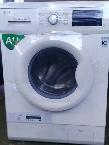 LG 8kg Front-Load Washing Machine — A++ Energy, Direct Drive