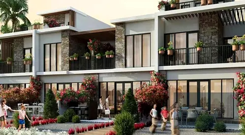 Single Row | Park Facing | Premium End Corner Unit