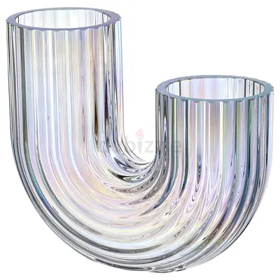 Modern Double Vase for Home Decor