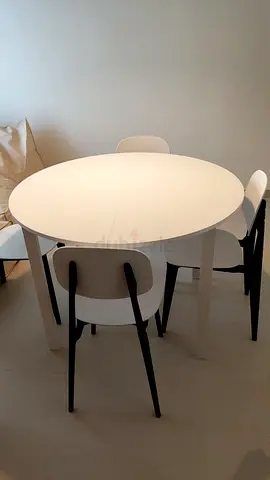 VIHALS IKEA dining table with chairs dining set
