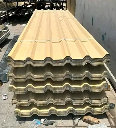 Gi profile sheet Carugated, Sandwich panels, wall panels.