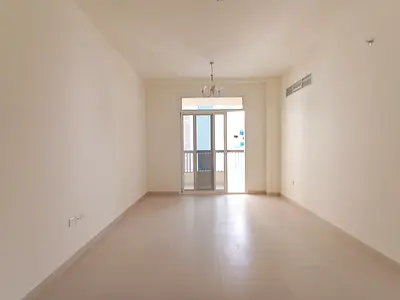 Brand new Building 1BR with 1 month free apartment with baloney 2 bathroom just 43k in al jada open area