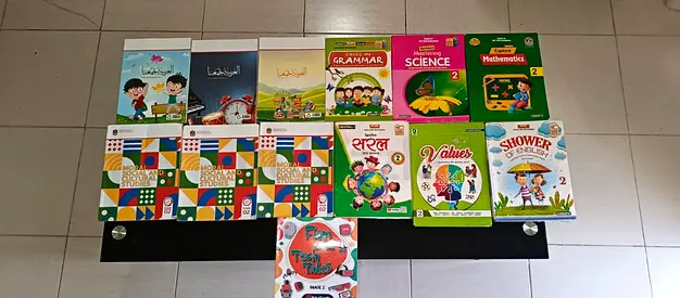The central school NIMS Grade 2 textbooks