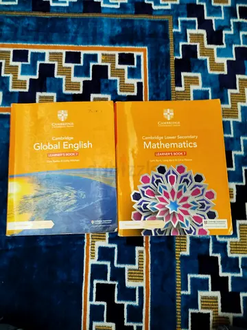 Year 7s Cambridge Maths and English learners book