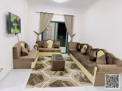 🏡 أفخم  وارقى شقة غرفتين وصالة للإيجار الشهري في الراشدية 2✨ 🔹 مفروشة بالكامل – شامل الفواتير والإنترنت – موقع مميز وبجانب حديقة السيدات
