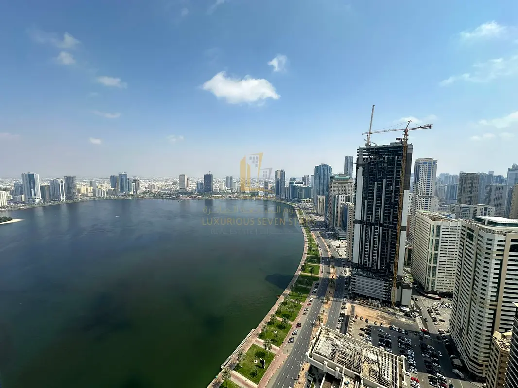 For Sale: 3-Bedroom Apartment in Al Dana Tower – Khalid Lagoon View